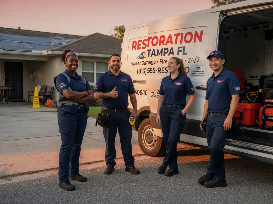 Water Damage Restoration company in Vinton, CA